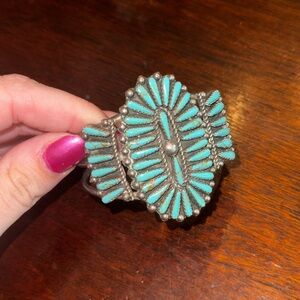 Turquoise Silver Women's Bracelet